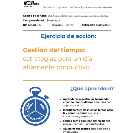 Gestión del tiempo: estrategias para un día altamente productivo