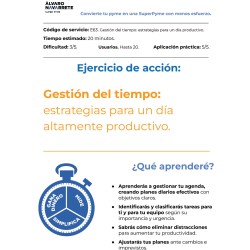 Gestión del tiempo: estrategias para un día altamente productivo