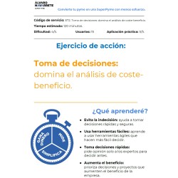 Toma de decisiones: domina el análisis de costo-beneficio