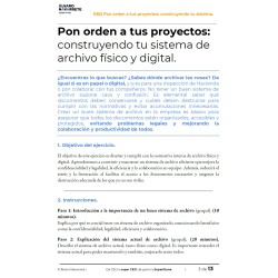 Pon orden a tus proyectos: construyendo tu sistema de archivo físico y digital
