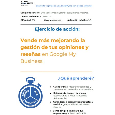 Vende más mejorando la gestión de tus opiniones y reseñas en Google My Business
