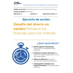 Desafío del ahorro: mejora tus finanzas con método ahorrando en equipo