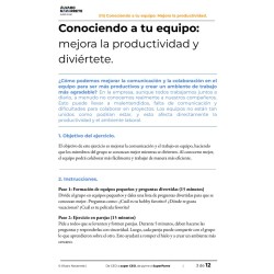 Conociendo a tu equipo: mejora la productividad y diviértete