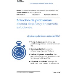 Solución de problemas: Aborda desafíos y encuentra soluciones