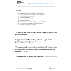 Seguimiento mensual de un proyecto: Revisa y ajusta tus metas mensuales
