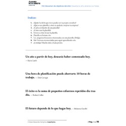 Resumen de objetivos del año: Visualiza tu año, alcanza tus metas