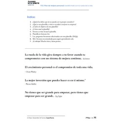 Plan de mejora personal: transforma tu vida, paso a paso con la "rueda de la vida"