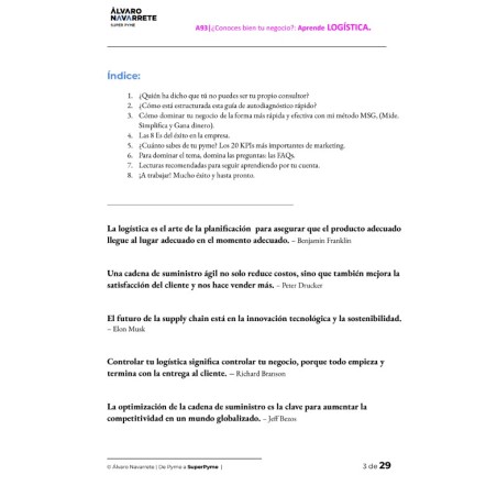 Aprende de LOGÍSTICA con 20 KPIs y conviértete en un experto