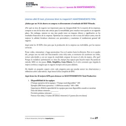 Aprende de MANTENIMIENTO Total Productivo (TPM)con 20 KPIs y conviértete en un experto