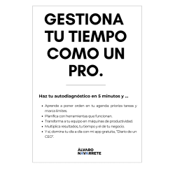 Aprende a gestionar tu tiempo y maximiza cada minuto