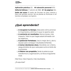 El ejecutivo eficaz por Peter Drucker